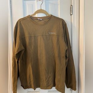Columbia Men's Olive Long Sleeve Tee
